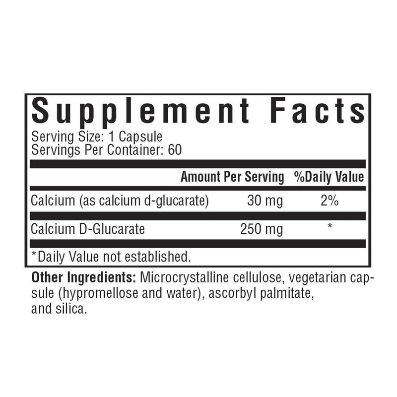 Calcium D-Glucarate By Seeking Health