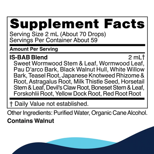 CellCore IS-BAB Supplement Facts