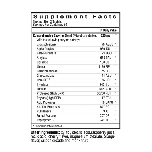 Digestive Enzymes Chewable By Seeking Health