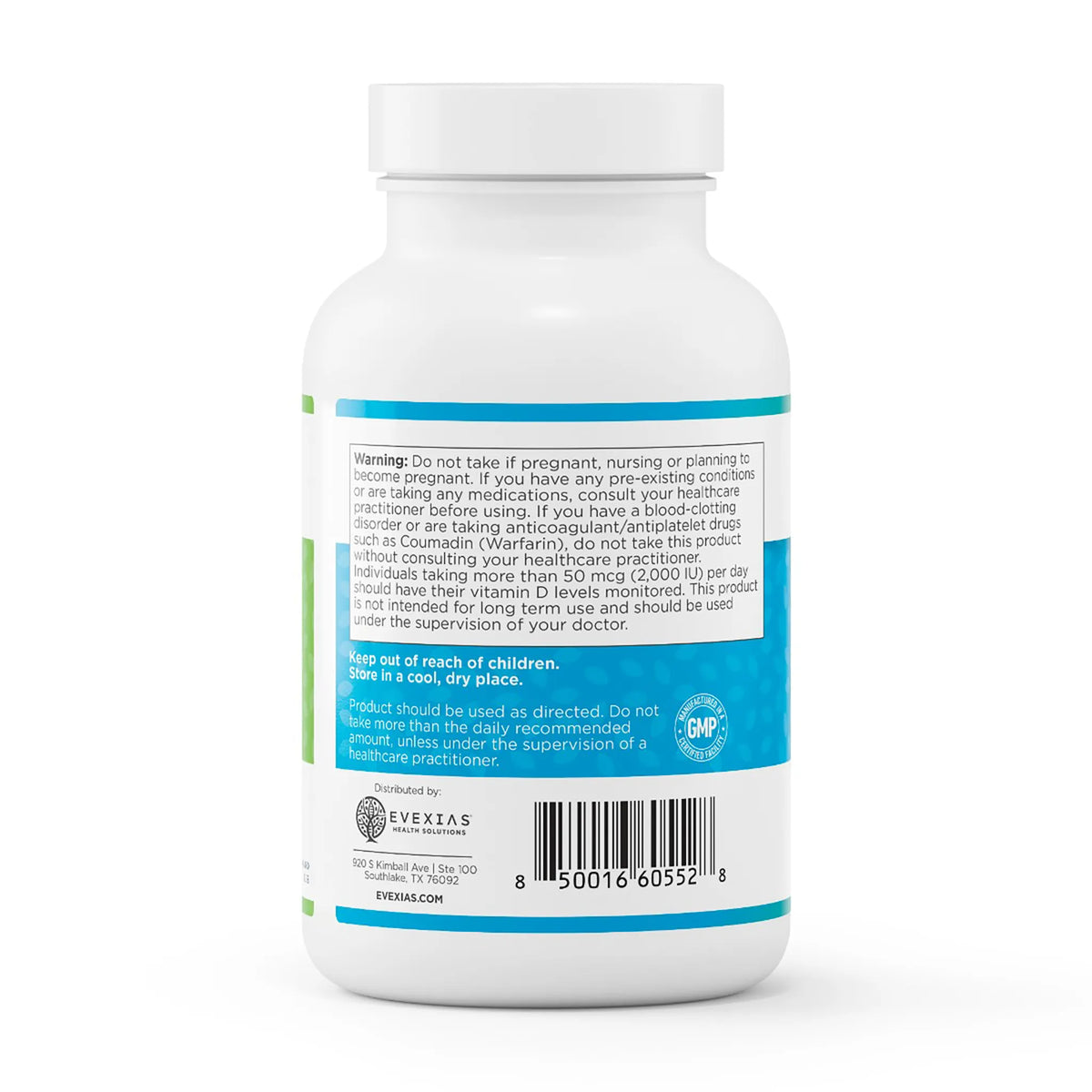 evexias health adk chews bottle information