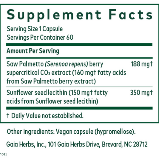 Gaia Herbs Pro Nighttime Hpa Ingredients