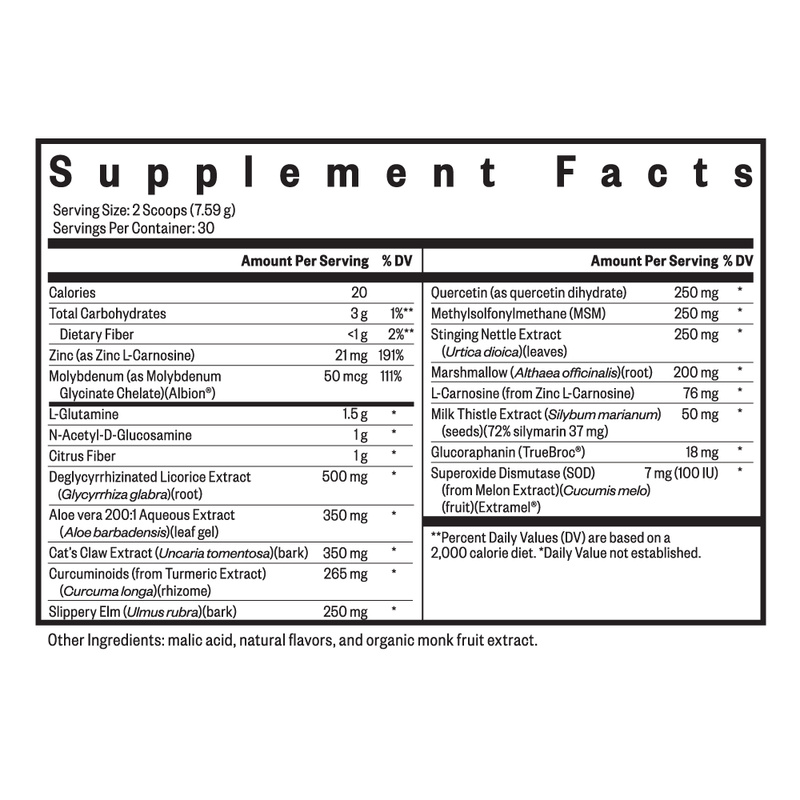 Gut Nutrients Powder By Seeking Health