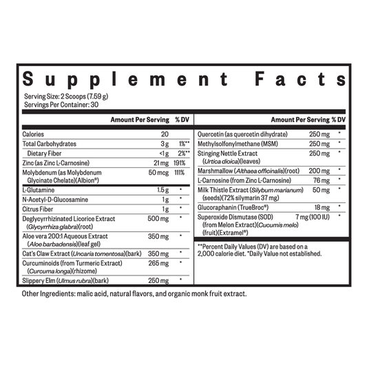Gut Nutrients Powder By Seeking Health