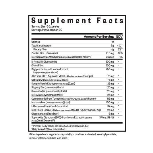 Gut Nutrients By Seeking Health