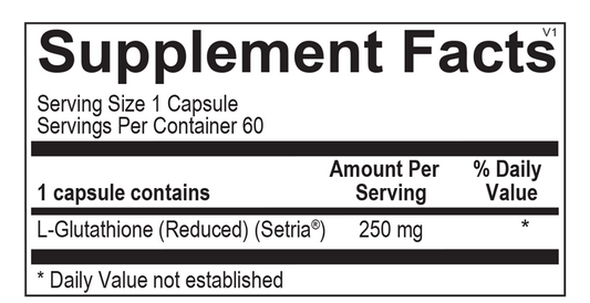 L-Glutathione by Ortho Molecular