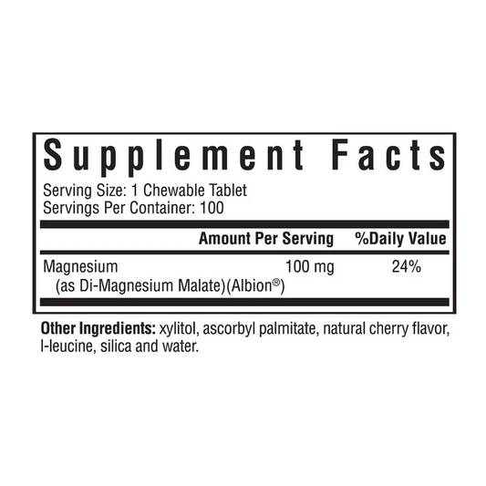 Magnesium Malate Chewable By Seeking Health