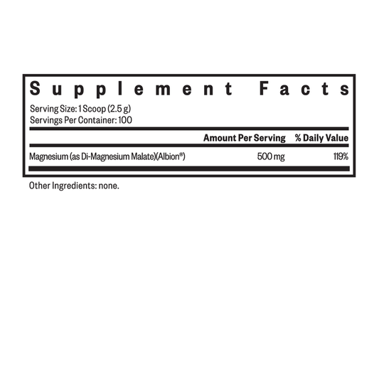 Magnesium Malate Powder By Seeking Health