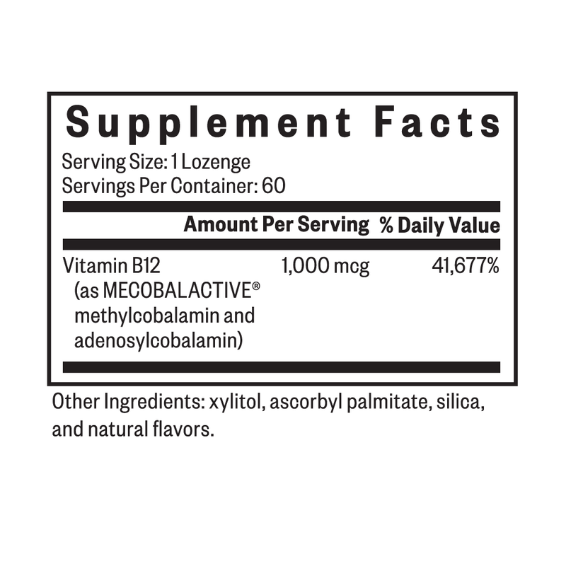 Methyl B12 1000 By Seeking Health