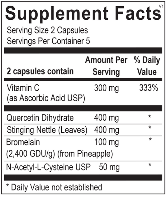Natural D-Hist® Blister Packs by Ortho Molecular
