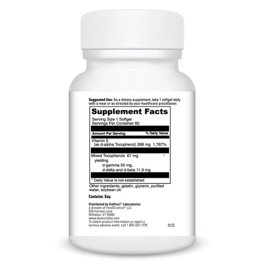 Natural Mixed Tocopherol E-400 (60) SF
