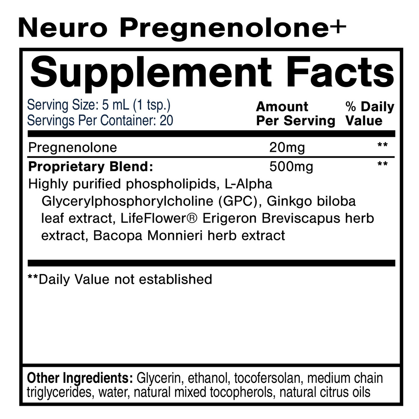 Cognition supplement
