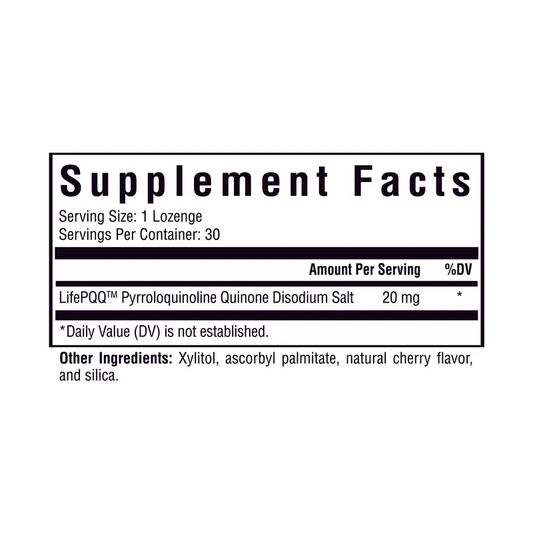 PQQ Lozenge By Seeking Health