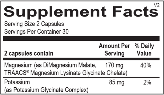 Reacted Magnesium & Potassium by Ortho Molecular