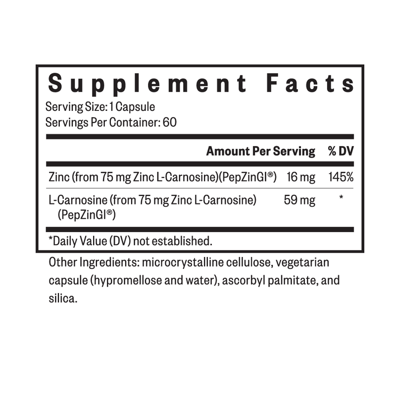 Zinc Carnosine By Seeking Health