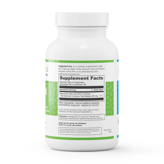 evexias health complete mag bottle supplement facts
