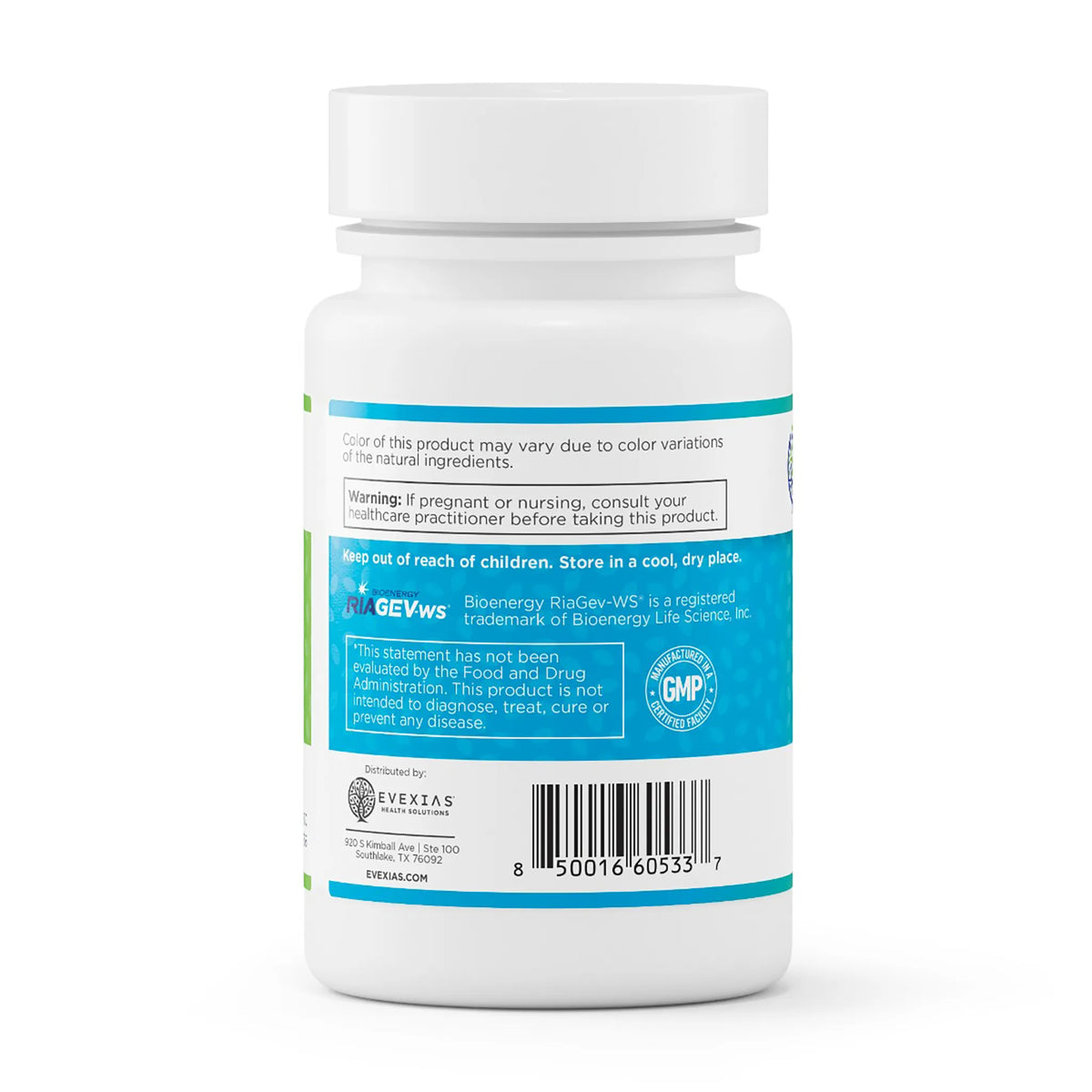 evexias health nad+ bottle information