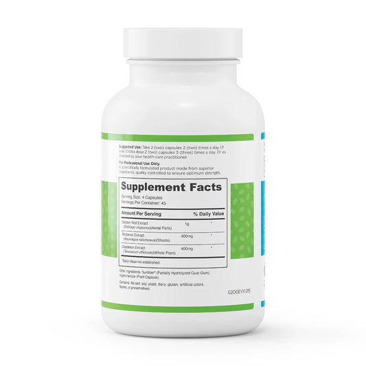 evexias health renocap forte bottle supplement facts