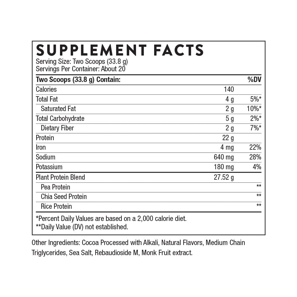 Plant Protein (1.49 lb) by Thorne