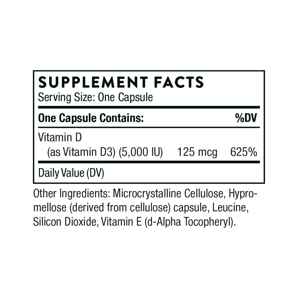 Vitamin D-5,000 by Thorne