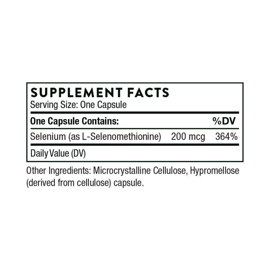 Selenium 200mcg By Thorne