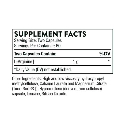 L-Arginine - Sustained Release by Thorne