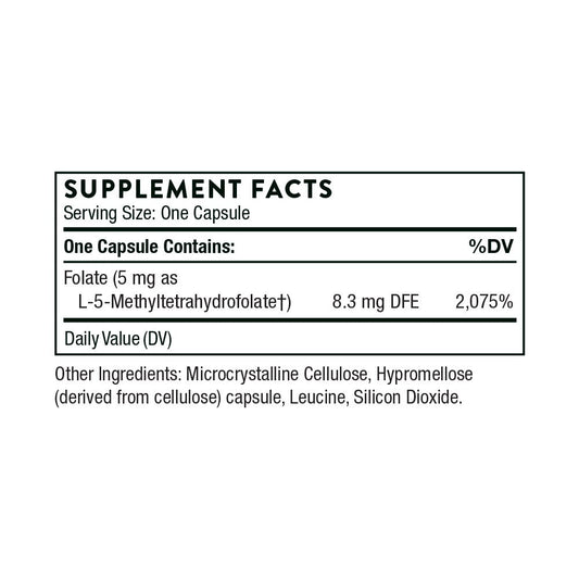 5-MTHF 5 mg By Thorne