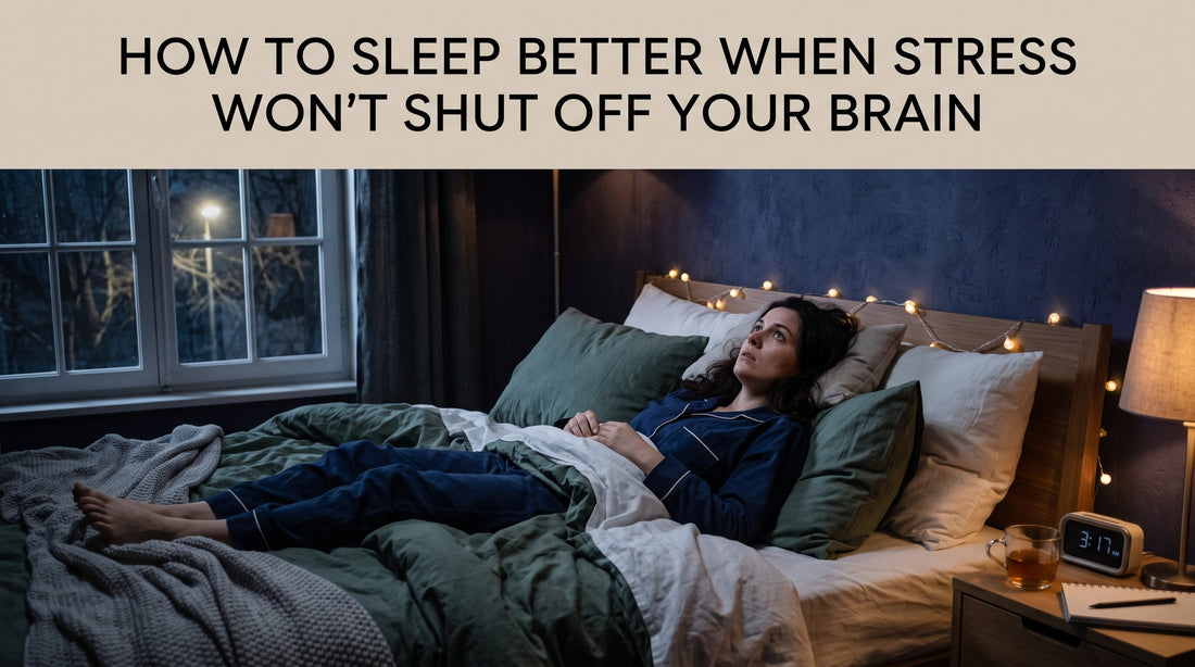 A person who needs to take sleep supplements so they can get better sleep.