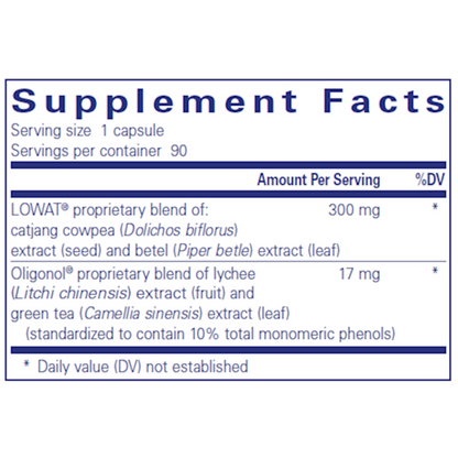 Adipolean II Pure Encapsulations Ingredients