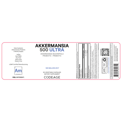 Akkermansia 500 Ultra by Codeage