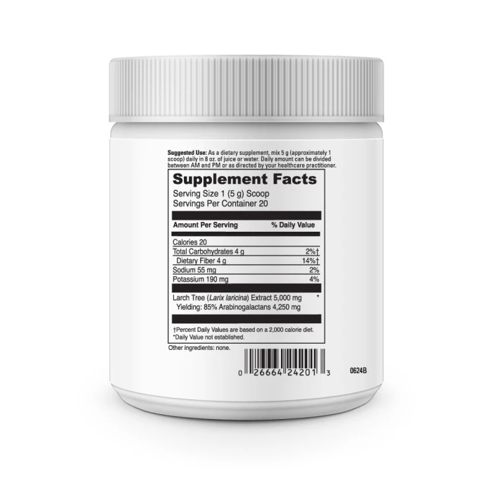 Arabinogalactan Powder (100) By DaVinci Labs SF