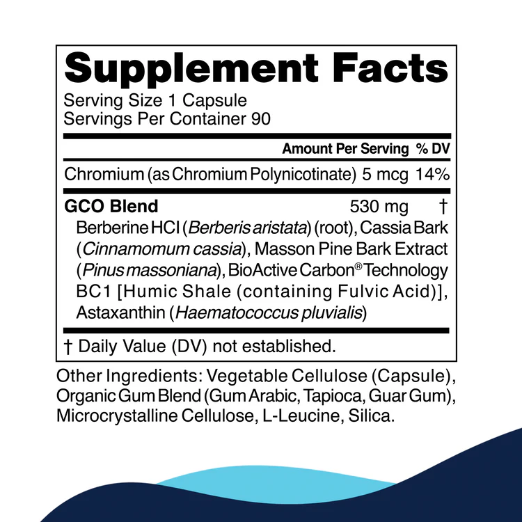 CellCore GCO Supplement Facts