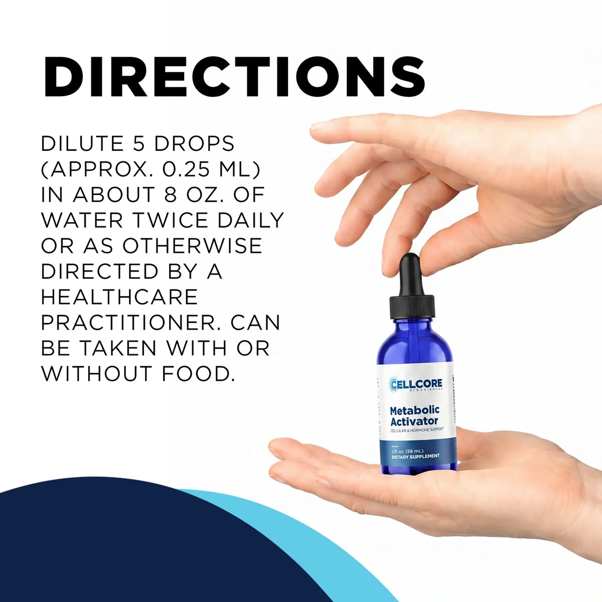CellCore Metabolic Activator Directions