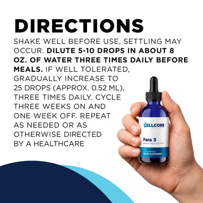 CellCore Para 3 Directions