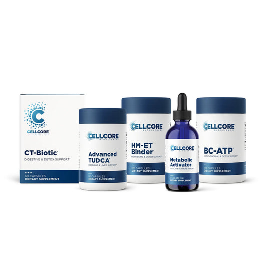 CellCore Step 4B Systemic Detox bottles