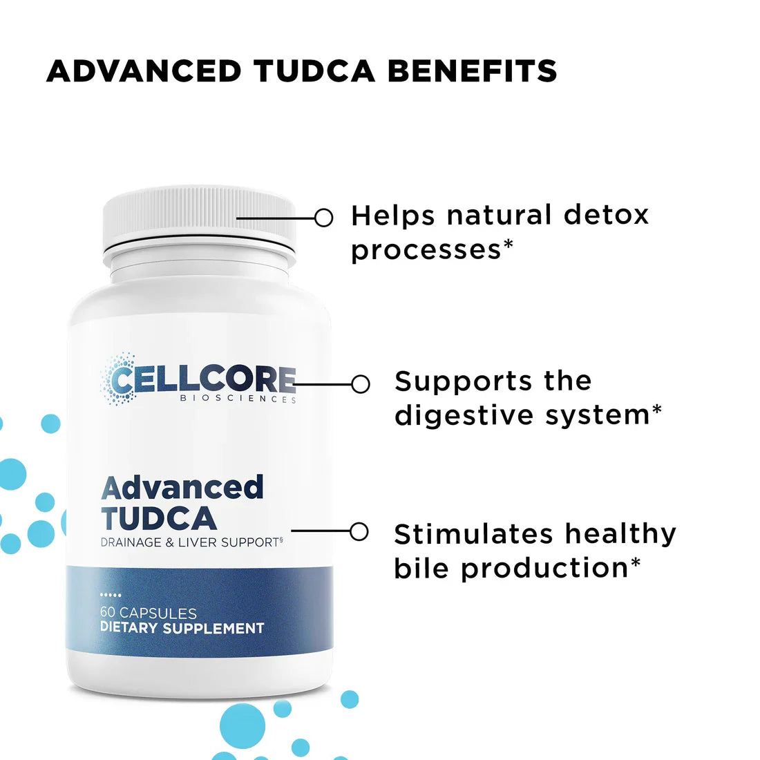 CellCore Step 4B Systemic Detox Advanced TUDCA Benefits
