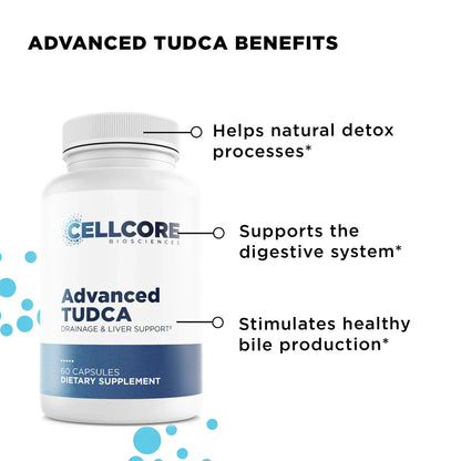 CellCore Step 4B Systemic Detox Advanced TUDCA Benefits