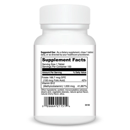 Chewable B12-MC (100) SF