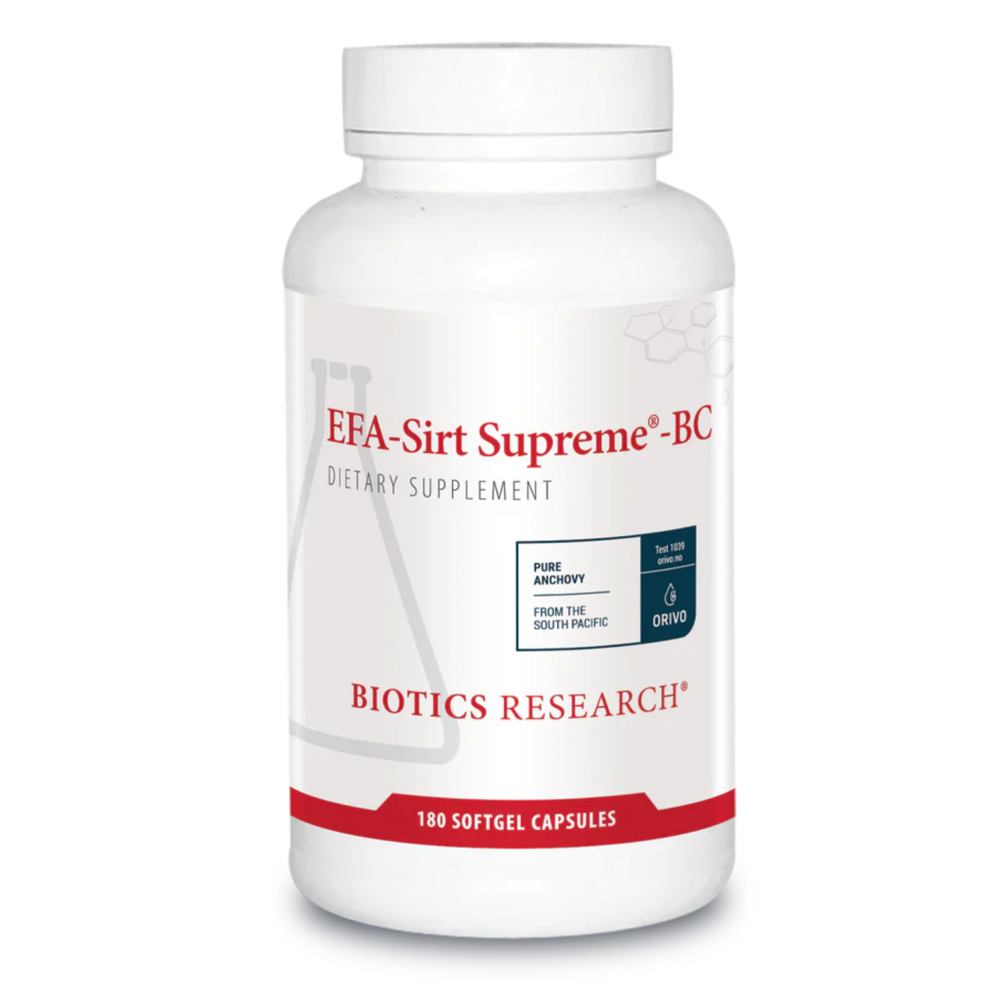 EFA Sirt Supreme BC Biotics Research Bottle