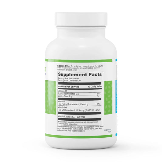 evexias health adk chews bottle supplement facts