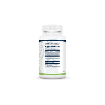 Supplement facts panel of ADK Chews by Evexias Health Solutions showing vitamin A D3 K2 nutritional information