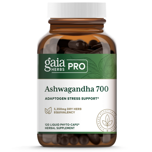 Gaia Herbs Pro Ashwagandha 700 Bottle