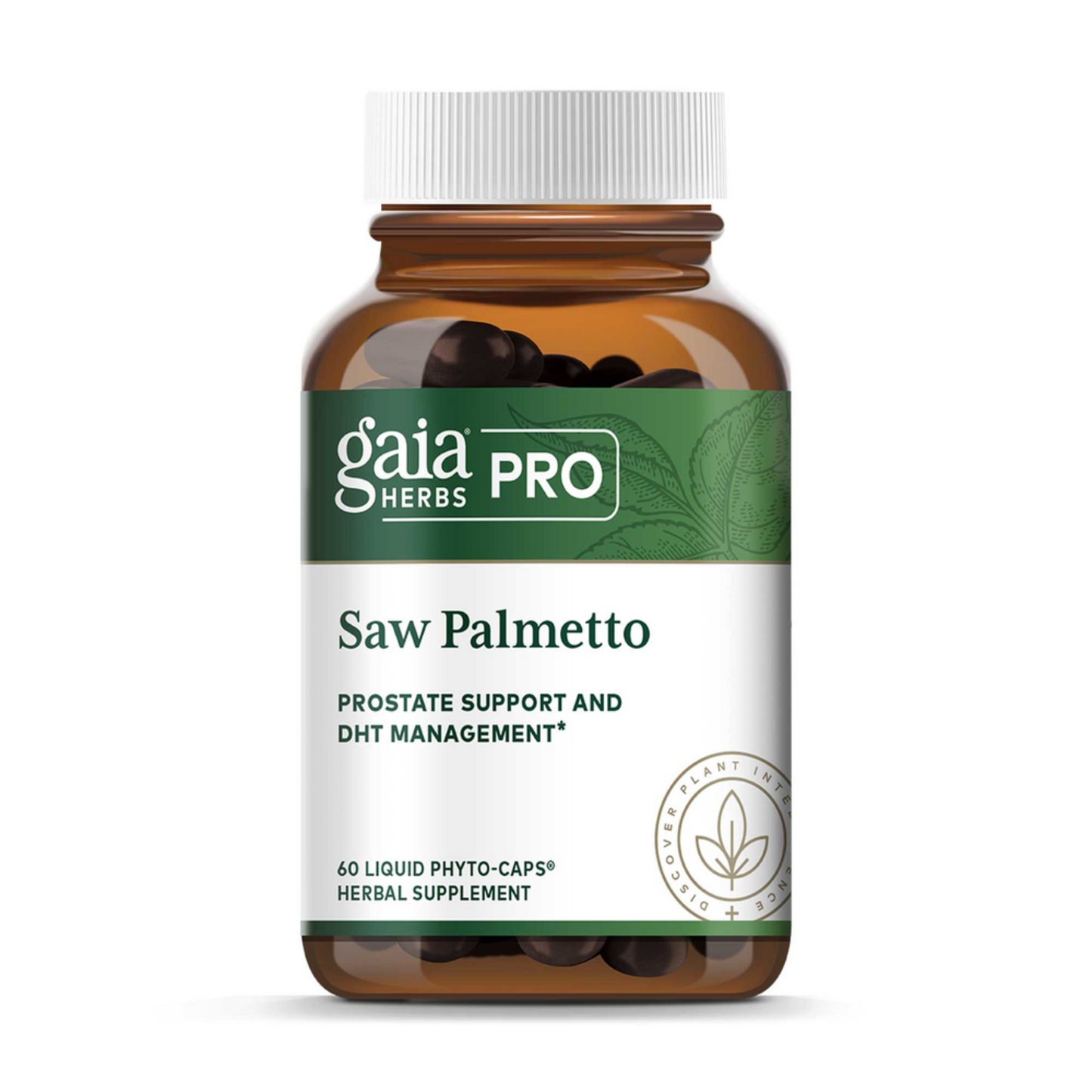Gaia Herbs Pro Saw Palmetto Bottle