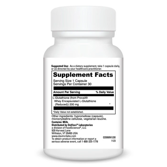 Glutathione (30) By DaVinci Labs SF
