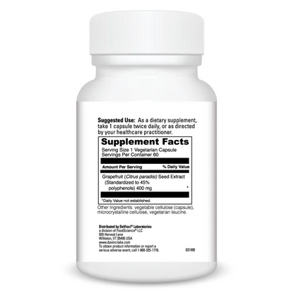 Grapefruit Seed Extract 400 mg (60) SF