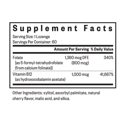 Hydroxo B12 with Folinic Acid By Seeking Health