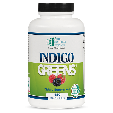 Indigo Greens Capsules by Ortho Molecular Products