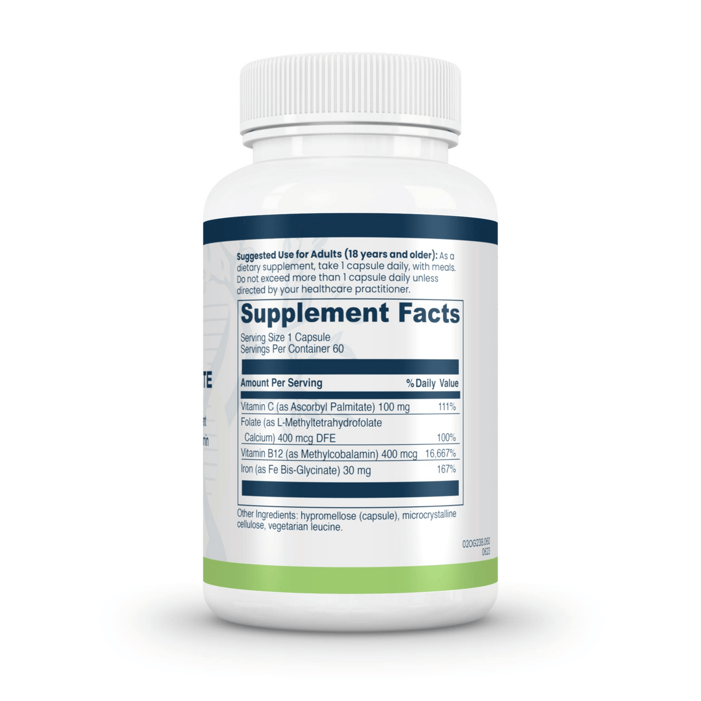 Iron Bis-glycinate Evexias Side