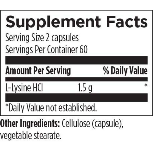 L-Lysine by Designs for Health