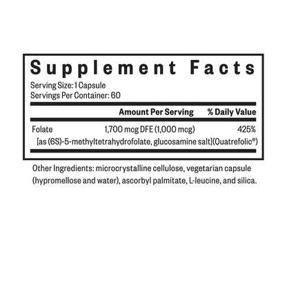 L-Methylfolate By Seeking Health