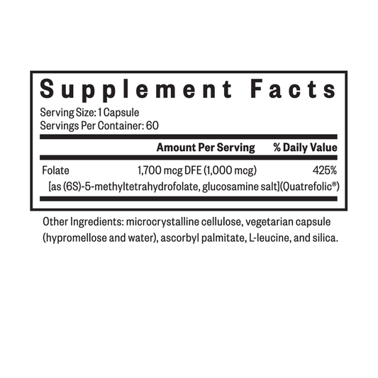 L-Methylfolate By Seeking Health